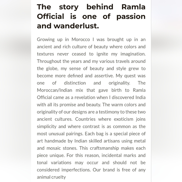 NWT Ramla handmade tile bag purse, Beverly Hills, $235 Metal bags multicolored - Picture 3 of 12